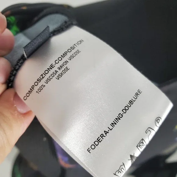 NEW Alexander McQueen SZ XS Black Butterfly Ruched Cocktail Dress 2012 Bodycon - Picture 10 of 12